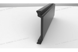 thermal barrier product, Shape C 32 mm thermal barrier product, thermal barrier aluminium profile, thermal barrier aluminium window
