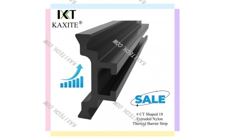 Say goodbye to energy waste and hello to sustainable solutions with CT Shaped 18 Thermal Barrier Strips.